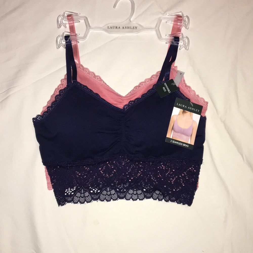 2 Laura Ashley Seamless Bras